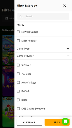 Wild Casino mobile screenshot 6