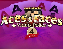 Aces and Faces 4 Line
